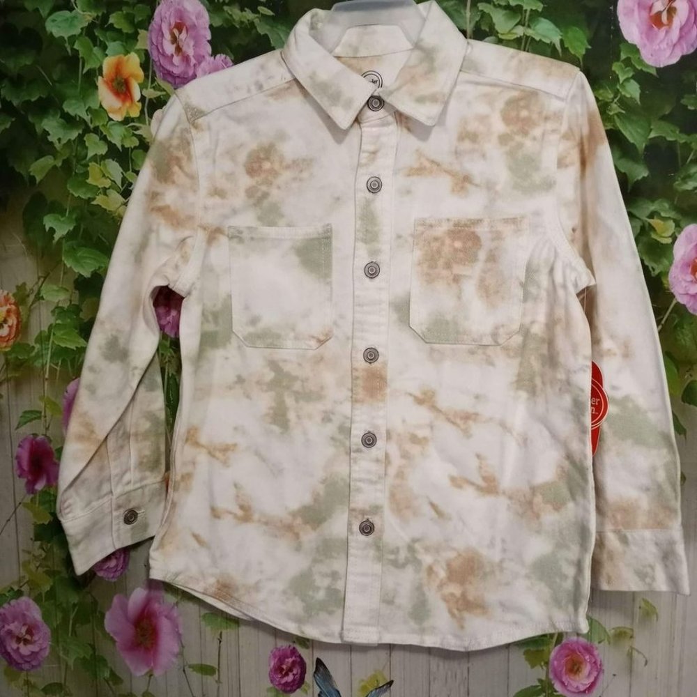 NEW Girl's Tie Dye Jacket size Medium (8)